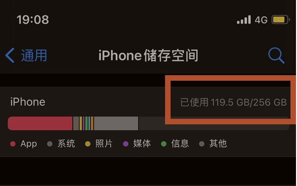 西盟苹果13维修分享iPhone13如何查看剩余内存 