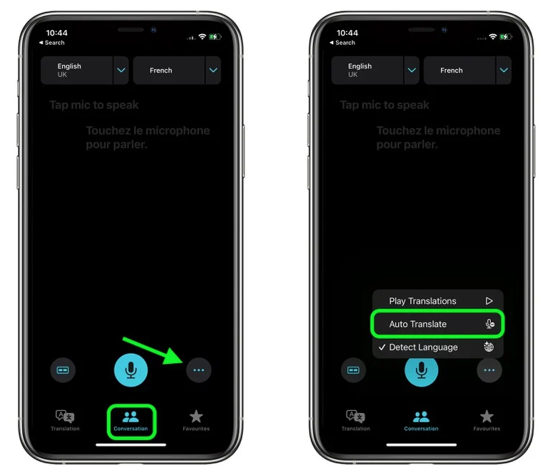 西盟苹果手机维修分享iOS 15 “翻译” App 新改进 