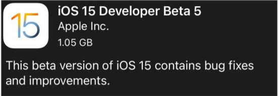 西盟苹果手机维修分享如何升级到iOS15.0 beta5 