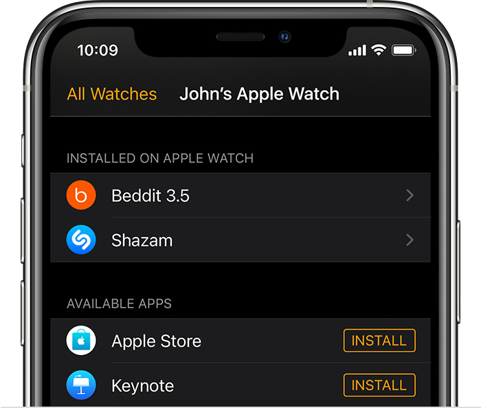 西盟苹果手机维修分享如何在 Apple Watch 上下载应用 